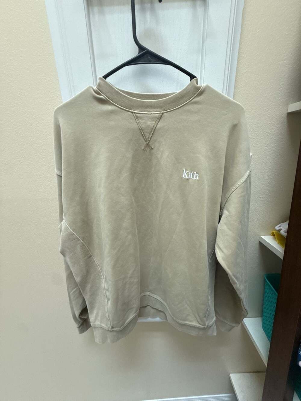 KITH Asher Crewneck Sweatshirt Canvas